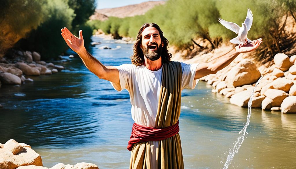 Jordan River Baptism Jesus