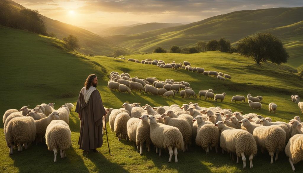 Liderança de Jesus como guia espiritual